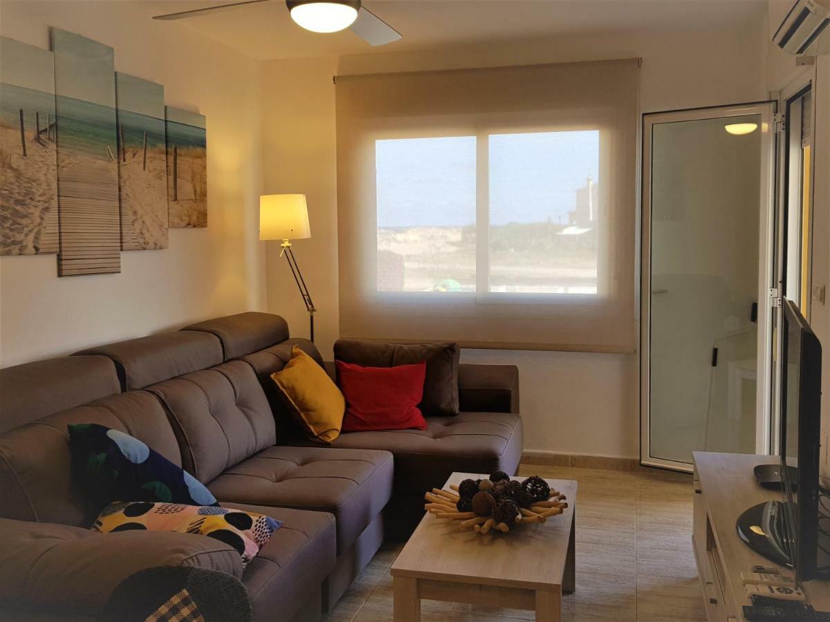 Apartamento Con Piscina En Oliva Nova Bagian luar foto