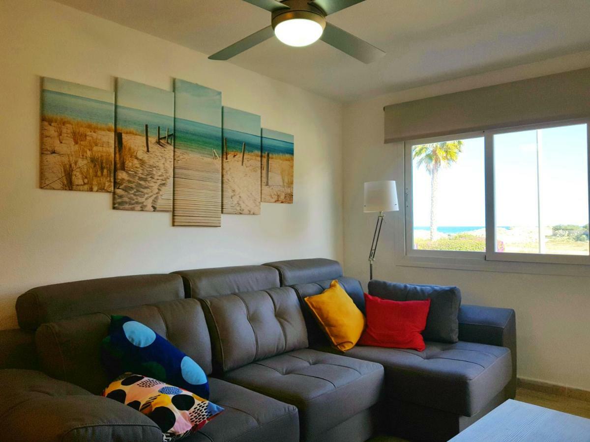 Apartamento Con Piscina En Oliva Nova Bagian luar foto